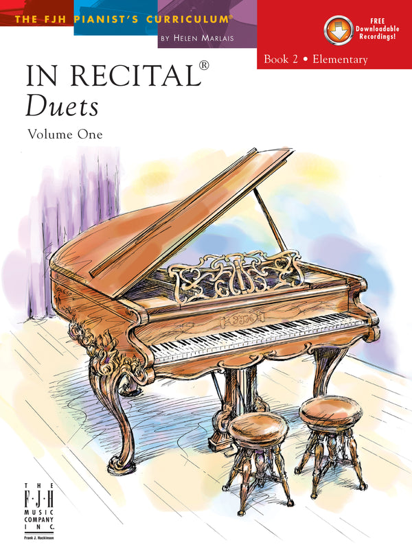 In Recital® Duets, Volume One, Book 2 Cover Image