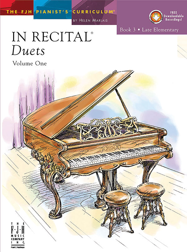 In Recital® Duets, Volume One, Book 3 Cover Image