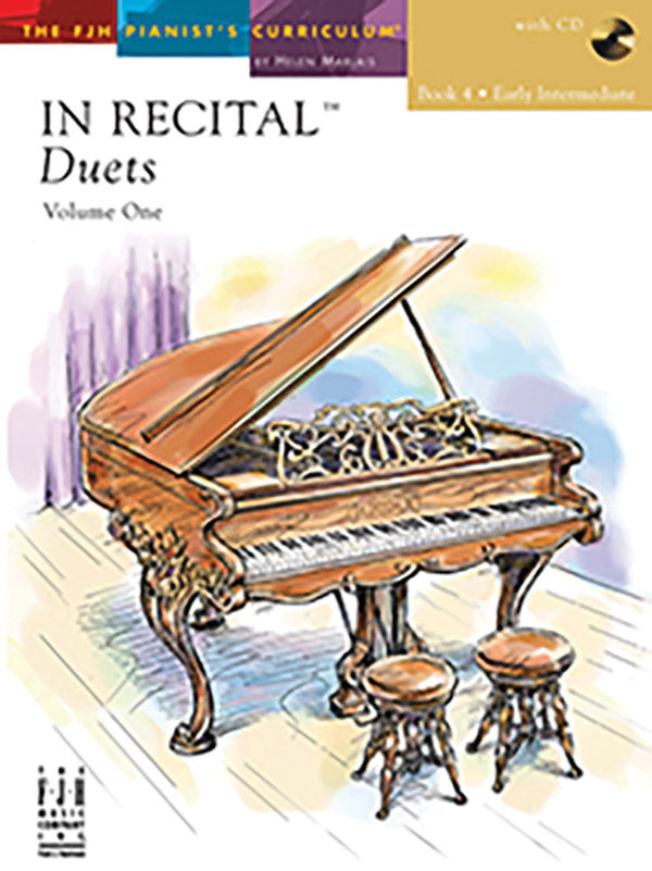 In Recital® Duets, Volume One, Book 4 Cover Image