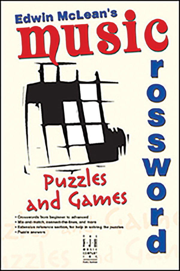 Edwin McLean's Music Crossword Puzzles and Games Cover Image