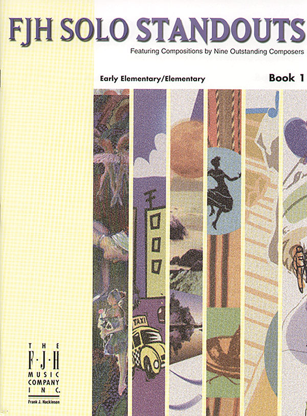 FJH Solo Standouts, Book 1 Cover Image