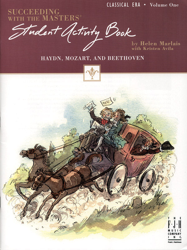 Succeeding with the Masters®, Student Activity Book, Classical Era, Volume One Cover Image