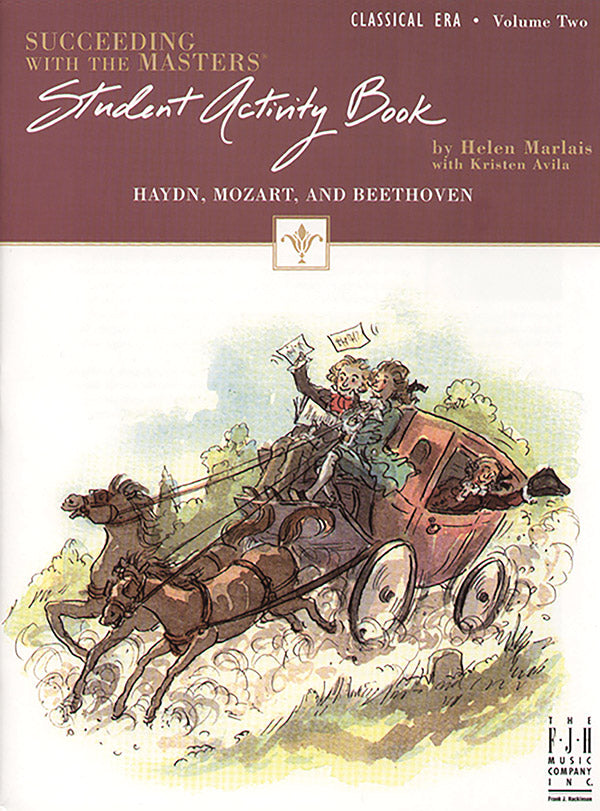 Succeeding with the Masters®, Student Activity Book, Classical Era, Volume Two Cover Image