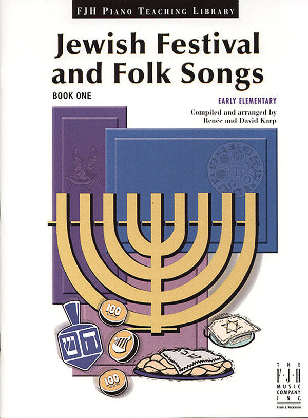 Jewish Festival and Folk Songs, Book One Cover Image