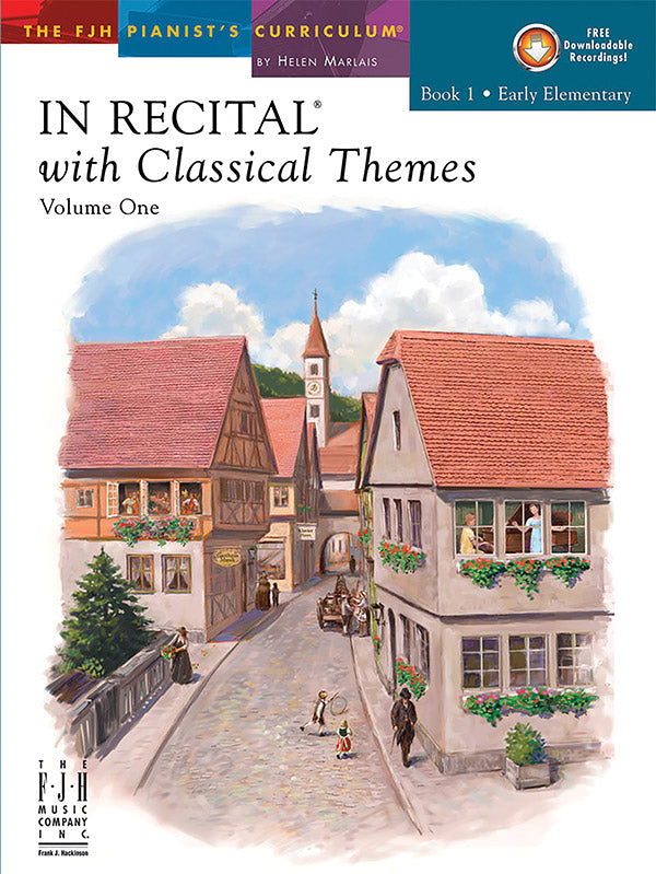 In Recital® with Classical Themes, Volume One, Book 1 Cover Image