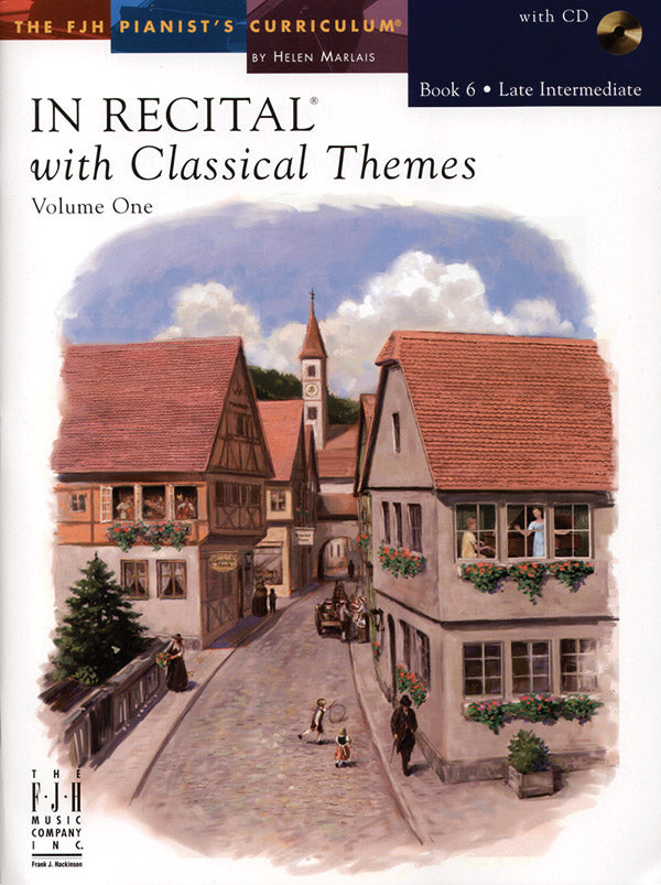 In Recital® with Classical Themes, Volume One, Book 6 Cover Image
