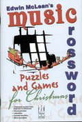 Edwin McLean's Music Crossword Puzzles and Games for Christmas Cover Image