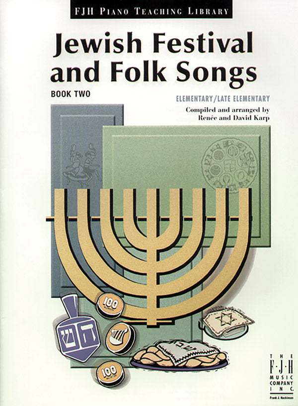 Jewish Festival and Folk Songs, Book Two Cover Image