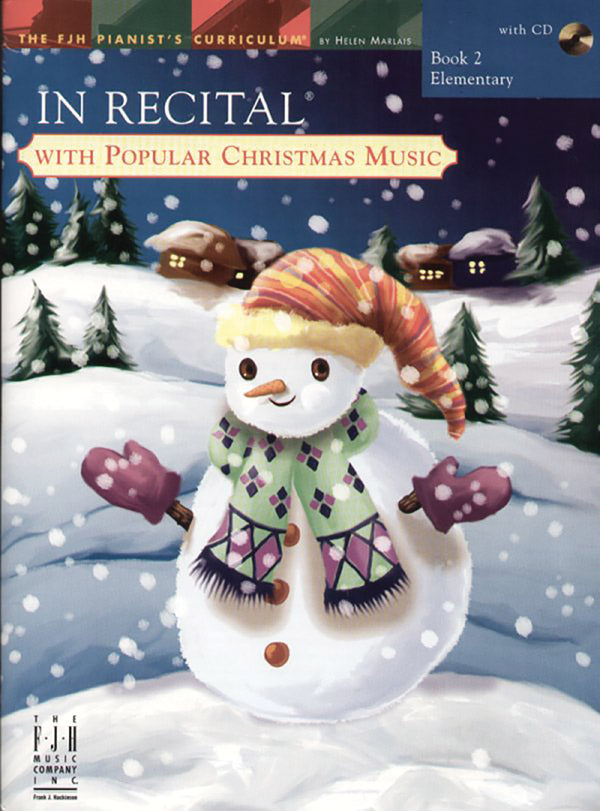 In Recital® with Popular Christmas Music, Book 2 Cover Image