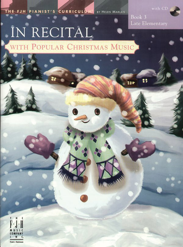 In Recital® with Popular Christmas Music, Book 3 Cover Image