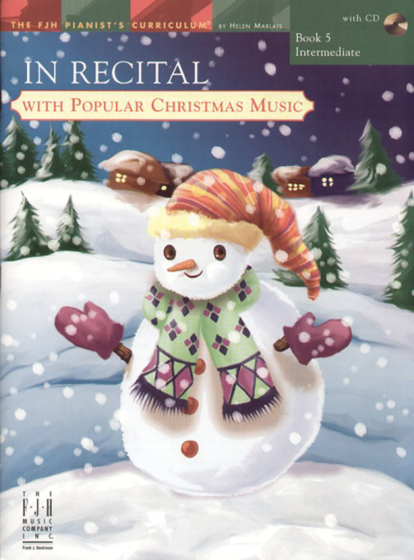 In Recital® with Popular Christmas Music, Book 5 Cover Image