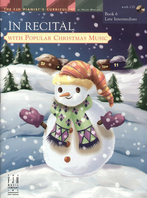 In Recital® with Popular Christmas Music, Book 6 Cover Image