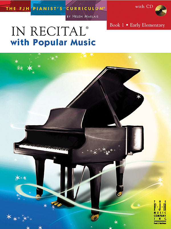 In Recital® with Popular Music, Book 1 Cover Image