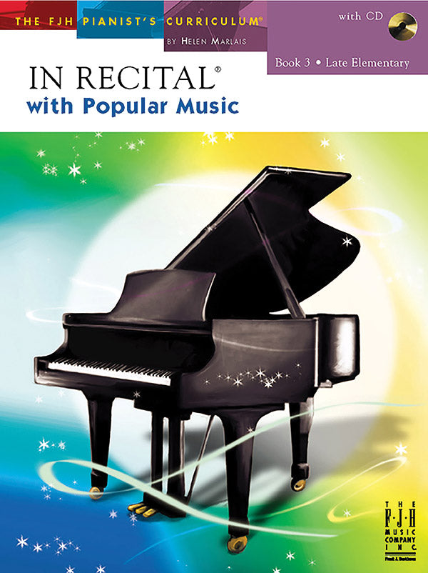 In Recital® with Popular Music, Book 3 Cover Image
