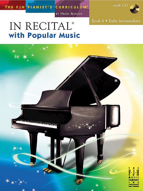 In Recital® with Popular Music, Book 4 Cover Image