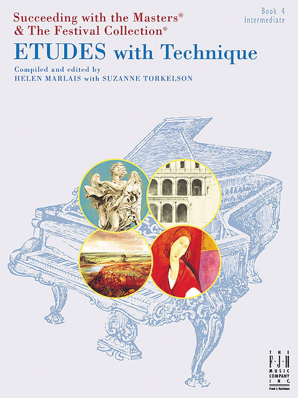 Etudes with Technique, Book 4 Cover Image