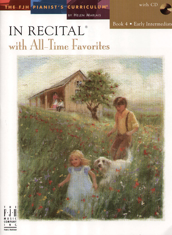 In Recital with All-Time Favorites, Book 4 Cover Image