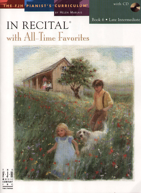 In Recital with All-Time Favorites, Book 6 Cover Image