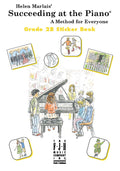 Succeeding at the Piano,  Sticker Book - Grade 2B Cover Image