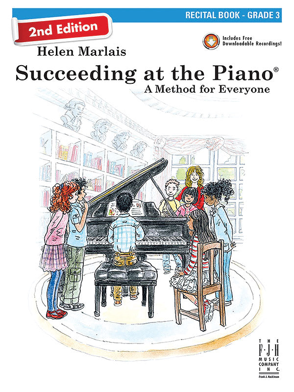 Succeeding at the Piano, Recital Book - Grade 3 Cover Image