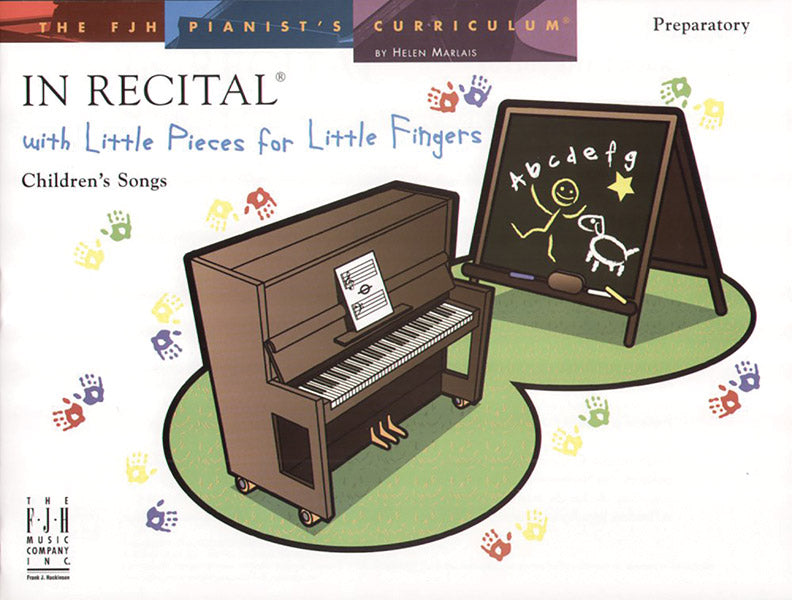 In Recital with Little Pieces for Little Fingers: Children's Songs Cover Image