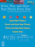 Write, Play, and Hear Your Theory Every Day, Book 4 Cover Image