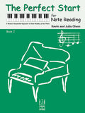 The Perfect Start for Note Reading, Book 2 Cover Image