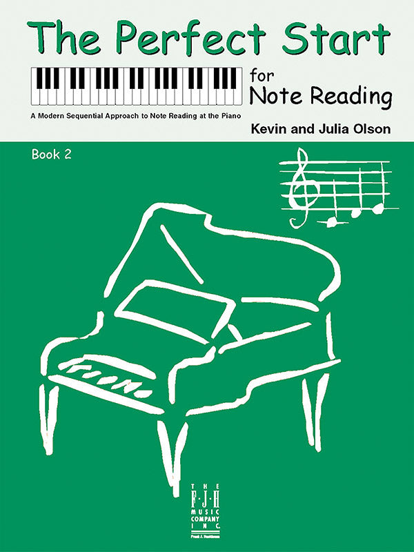 The Perfect Start for Note Reading, Book 2 Cover Image