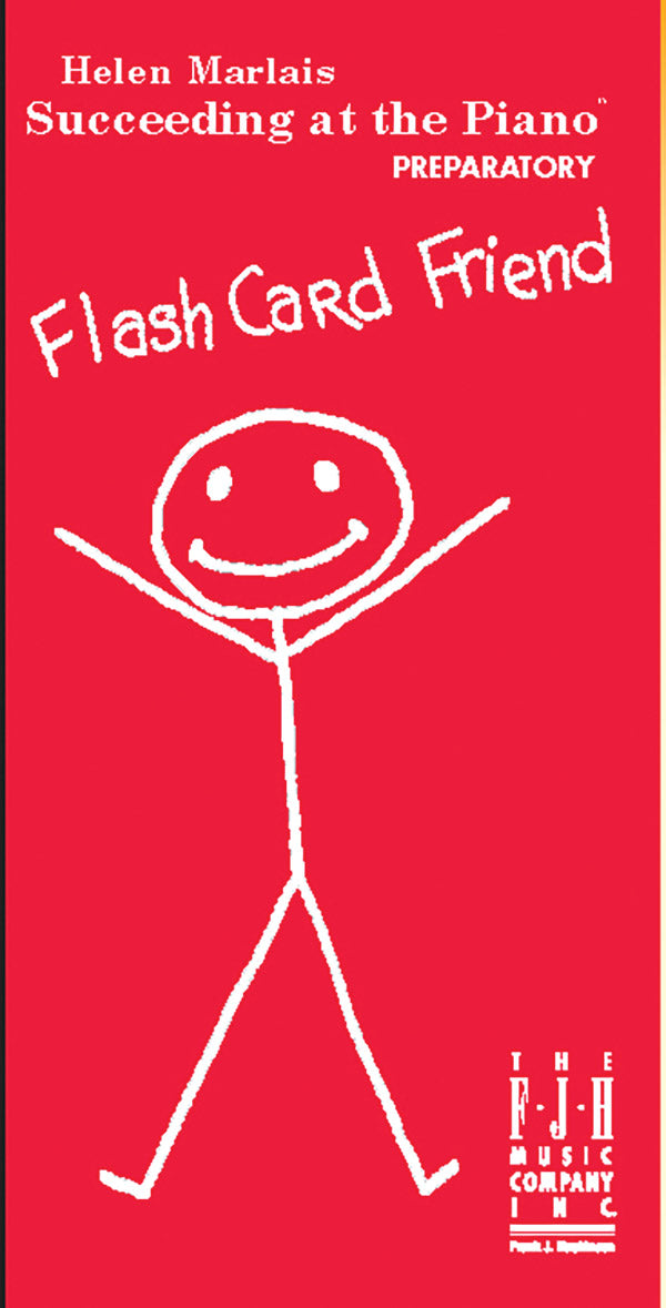 Succeeding at the Piano: Flashcard Friend: Preparatory  Cover Image