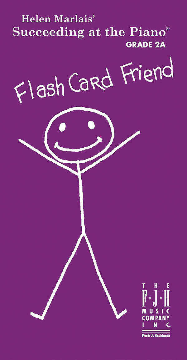 Succeeding at the Piano, Flash Card Friend - Grade 2A Cover Image