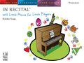 In Recital with Little Pieces for Little Fingers: Holiday Songs Cover Image
