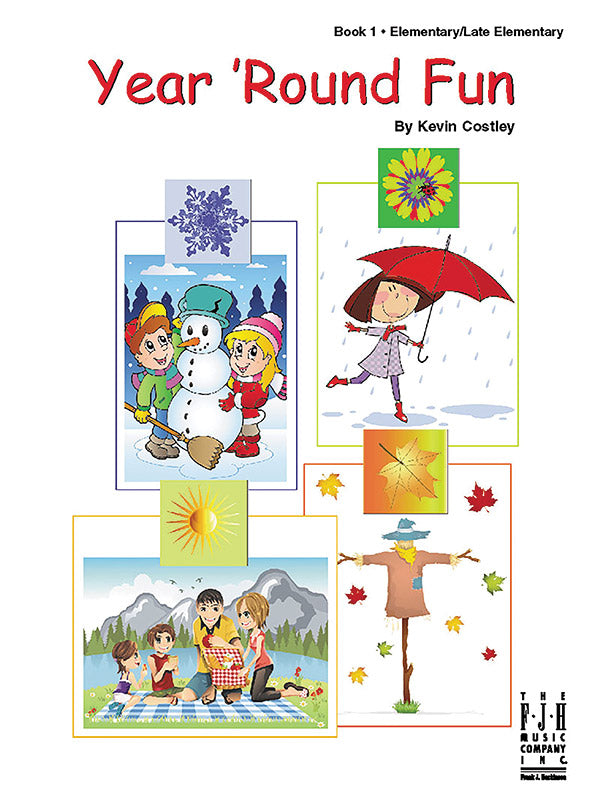 Year 'Round Fun, Book 1 Cover Image