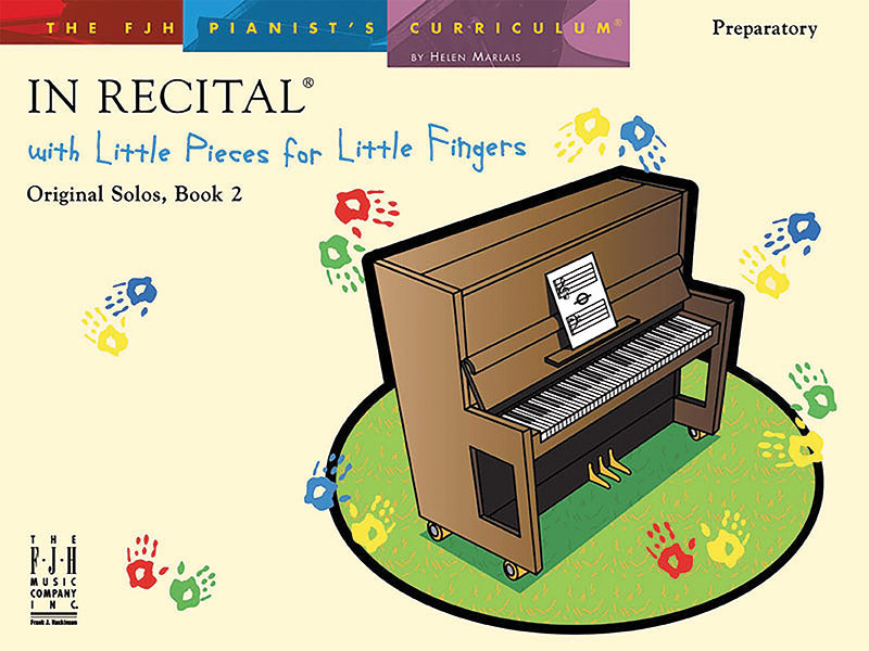 In Recital with Little Pieces for Little Fingers Cover Image
