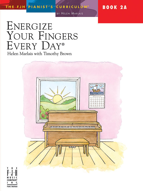 Energize Your Fingers Every Day, Book 2A Cover Image