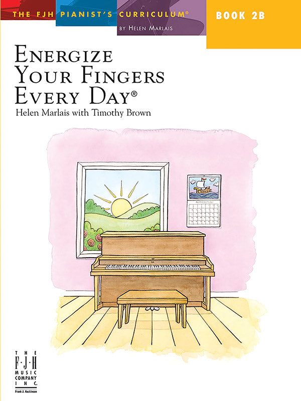 Energize Your Fingers Every Day, Book 2B Cover Image
