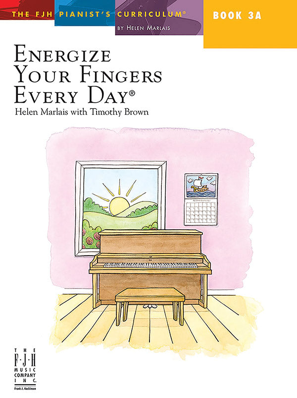 Energize Your Fingers Every Day, Book 3A Cover Image