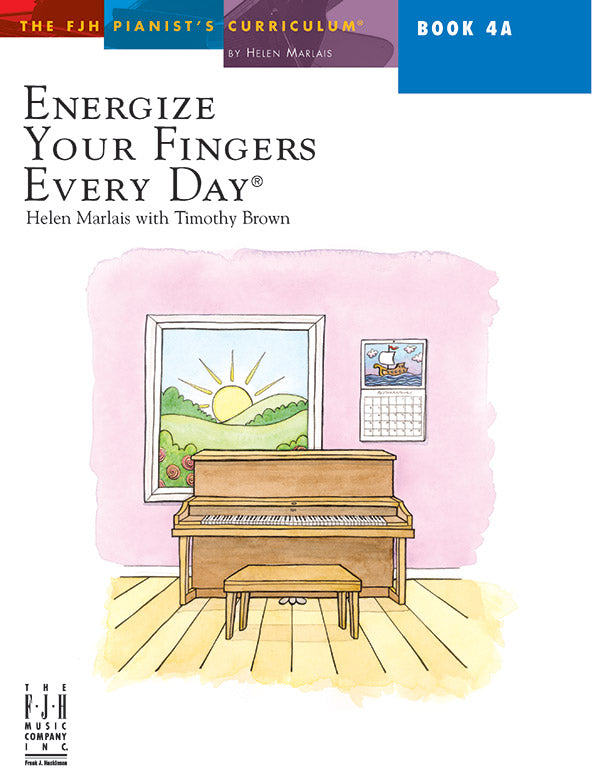 Energize Your Fingers Every Day, Book 4A Cover Image