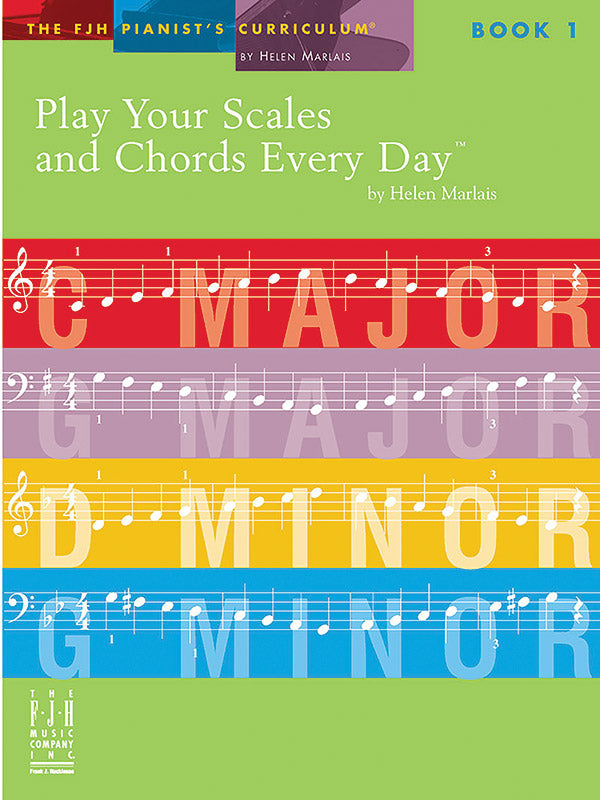 Play Your Scales & Chords Every Day, Book 1 Cover Image