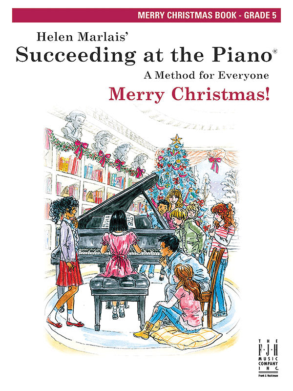Succeeding at the Piano, Merry Christmas - Grade 5 Cover Image