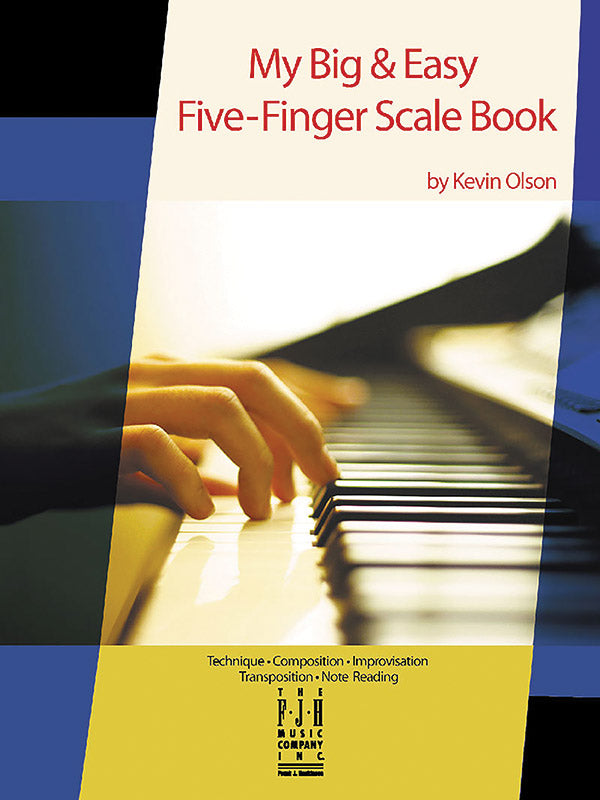 My Big & Easy Five-Finger Scale Book Cover Image