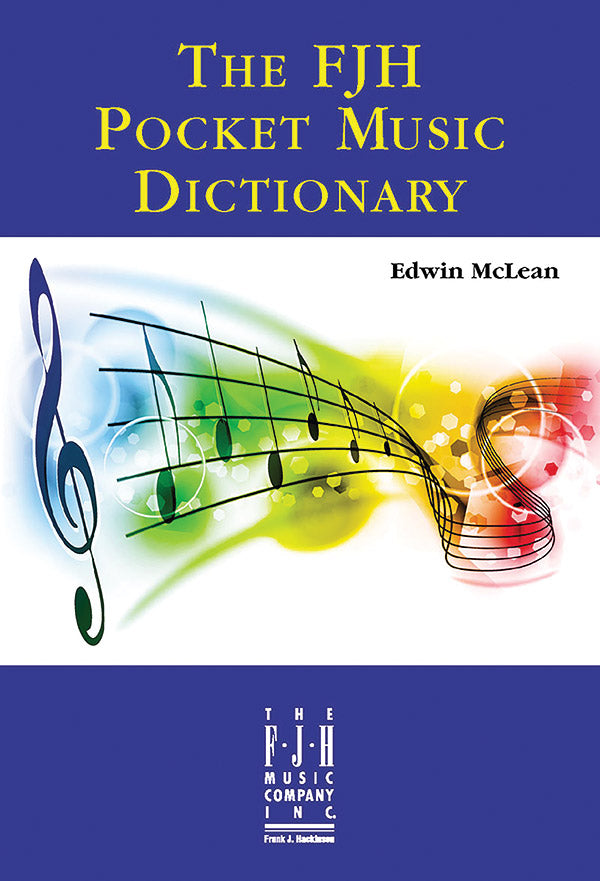 The FJH Pocket Music Dictionary Cover Image