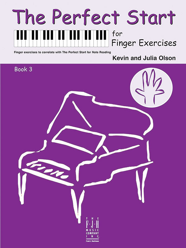 The Perfect Start for Finger Exercises, Book 3 Cover Image