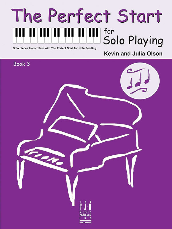 The Perfect Start for Solo Playing, Book 3 Cover Image