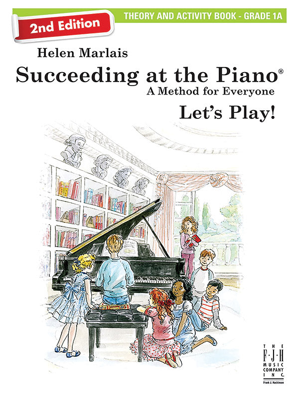 Succeeding at the Piano, Theory & Activity Book - Grade 1A (2nd Edition) Cover Image