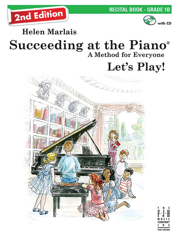 Succeeding at the Piano, Recital Book - Grade 1B (2nd Edition) Cover Image