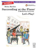 Succeeding at the Piano, Lesson & Technique Book - Grade 2A (2nd Edition) Cover Image