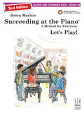 Succeeding at the Piano, Lesson & Technique Book - Grade 2B (2nd Edition) Cover Image