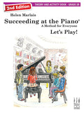 Succeeding at the Piano, Theory and Activity Book - Grade 2B (2nd Edition) Cover Image
