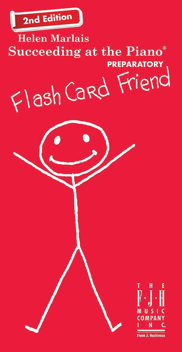 Succeeding at the Piano, Flash Card Friend - Preparatory (2nd Edition) Cover Image