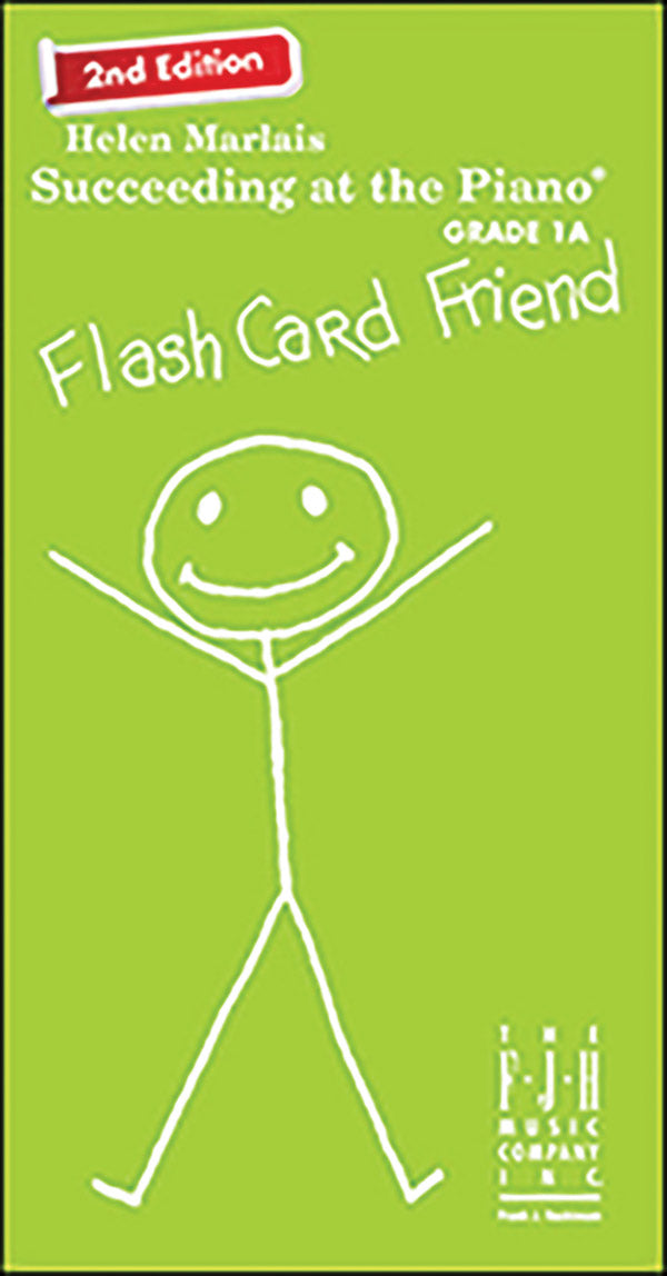 Succeeding at the Piano, Flash Card Friend - Grade 1A (2nd Edition) Cover Image